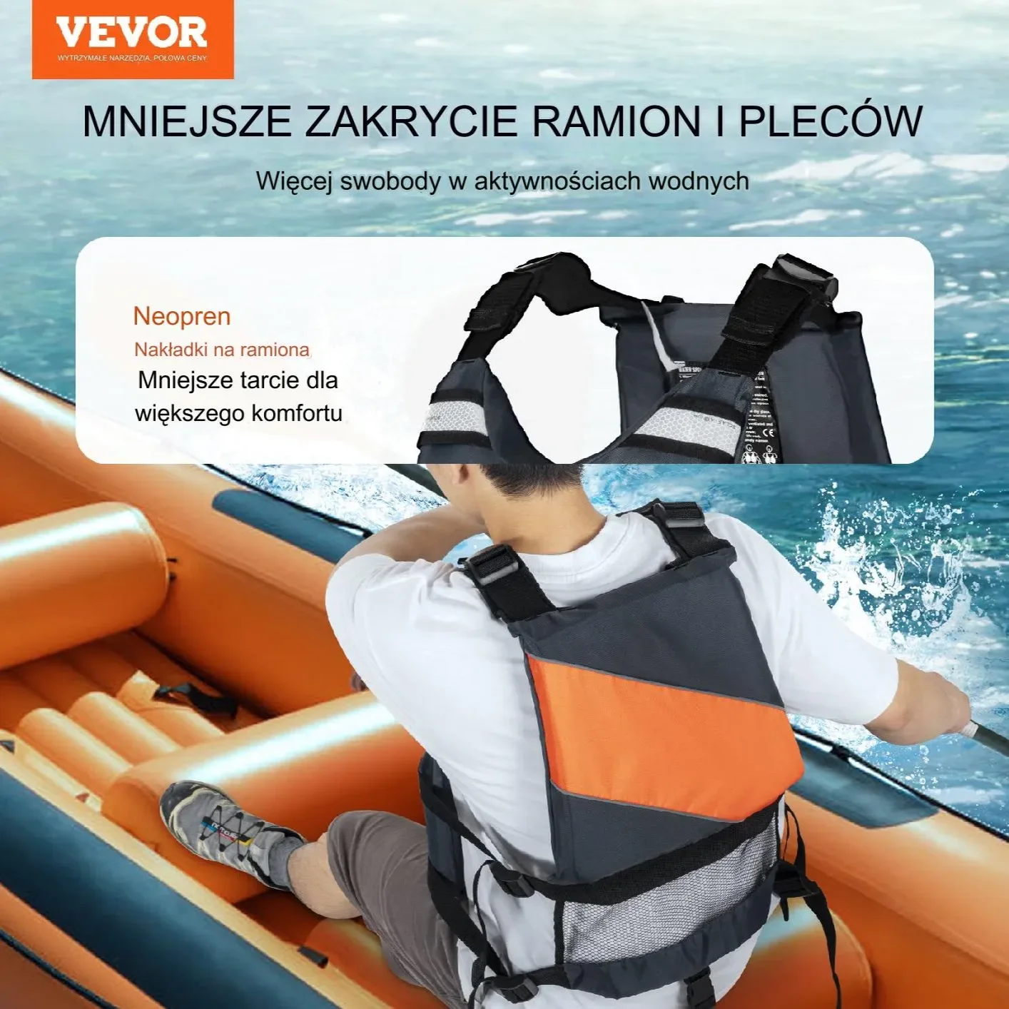 Kamizelka Ratunkowa Kapok Rozmiar M - obrazek 6