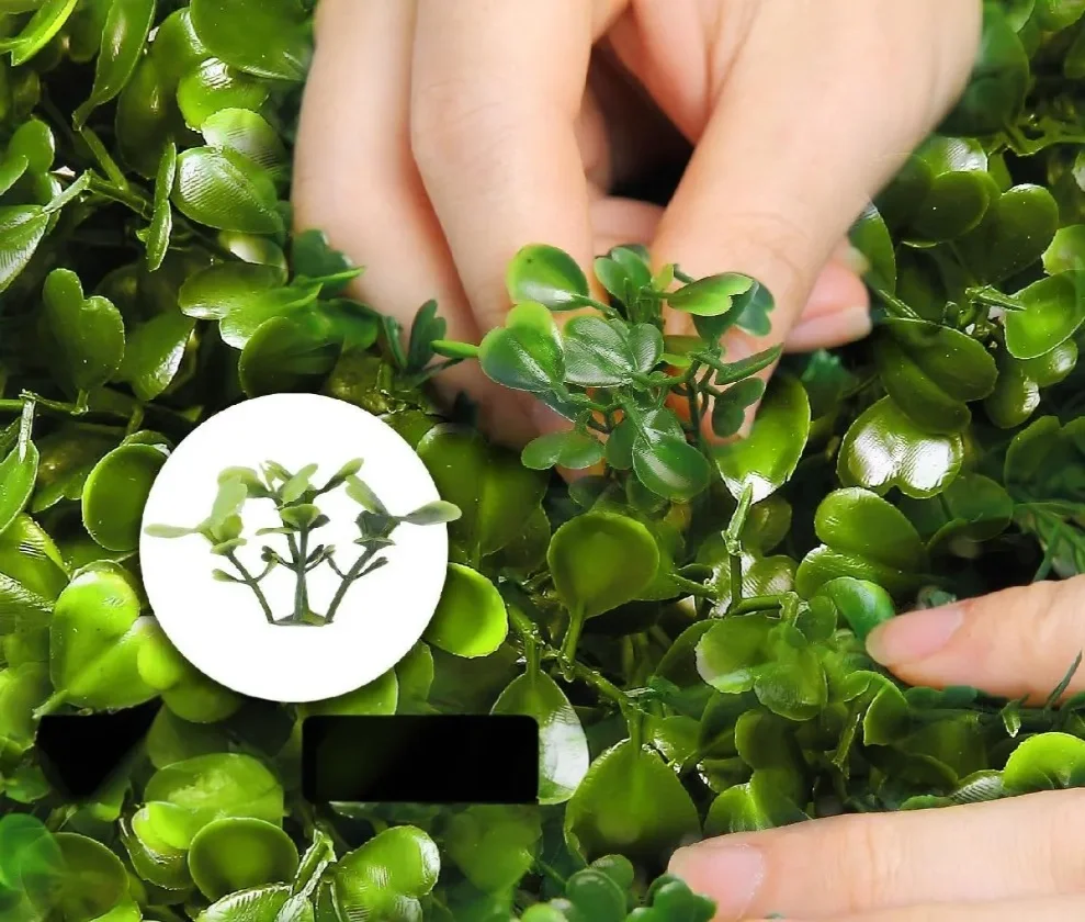 Sztuczne drzewko bukszpan 122 cm zestaw 2szt dekoracja ogrodowa i domowa - obrazek 7