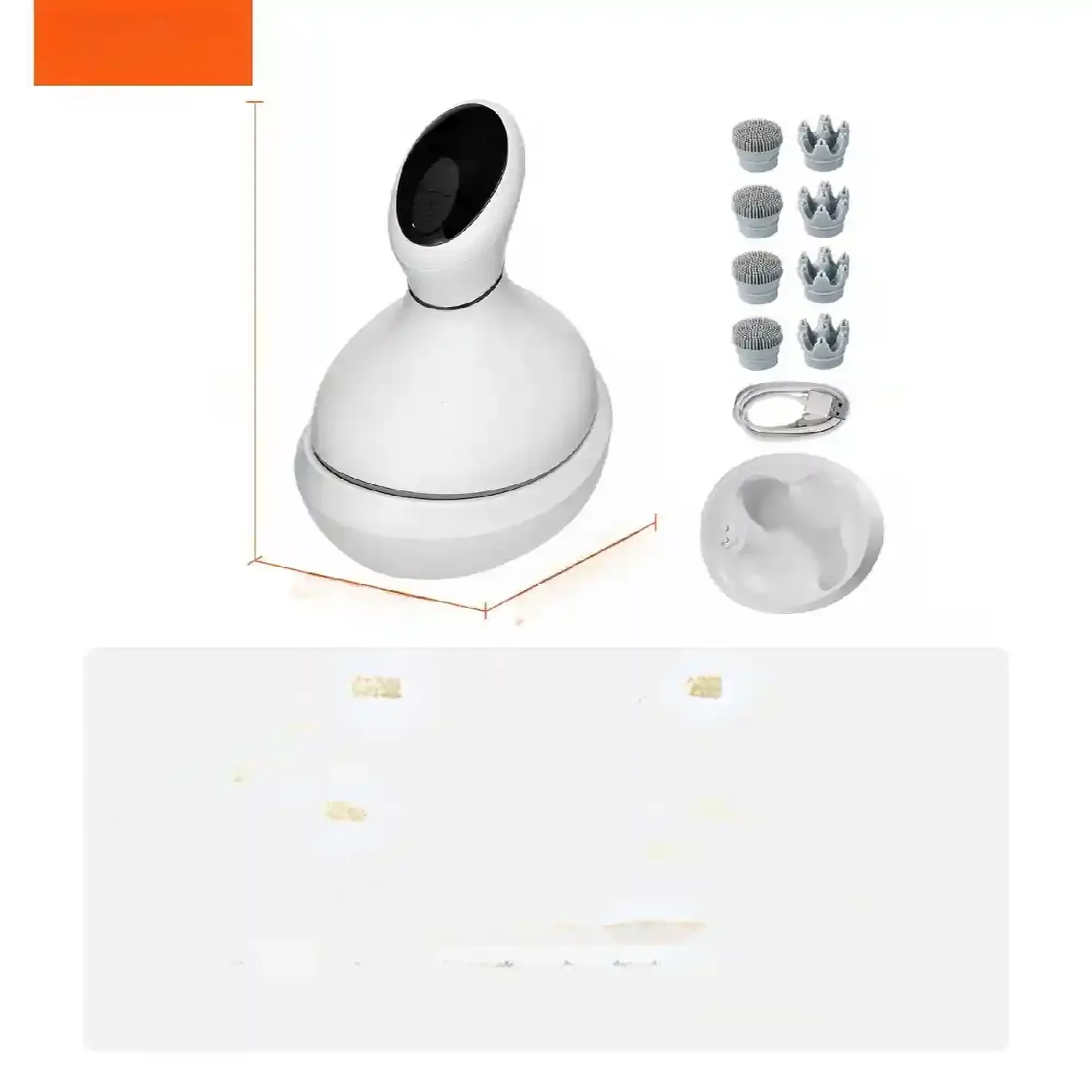 Masażer do skóry głowy elektryczny stymulujący - obrazek 5