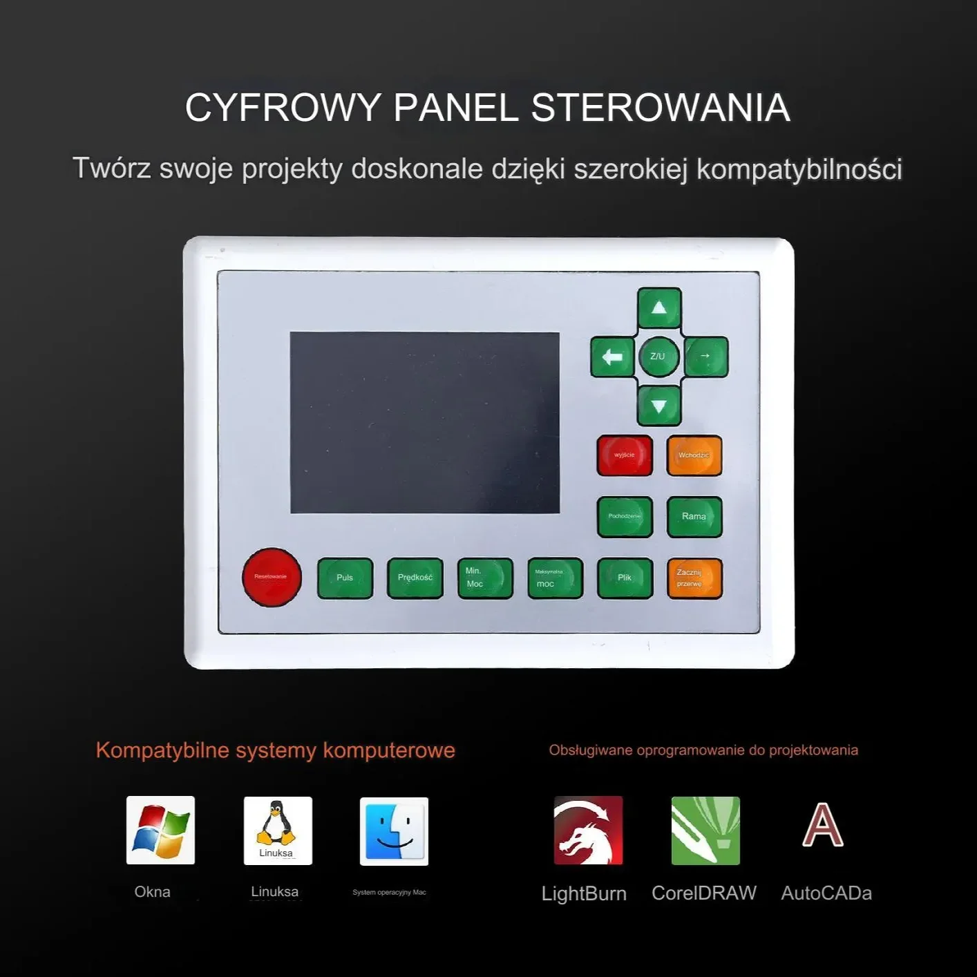 Grawerka laserowa wycinarka laserowa 50W 300x500 mm - obrazek 4