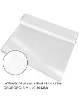 Folia do szklarni szklarniowa Folia Pokrycie do tunelu 4,8 x 8,5 m - obrazek 4