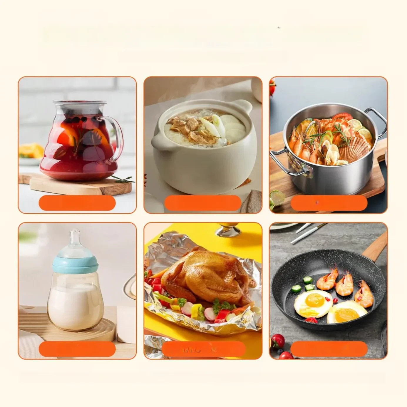 Elektryczna Mata Grzewcza do Podgrzewania Żywności – 600 x 600 x 145 mm - obrazek 4