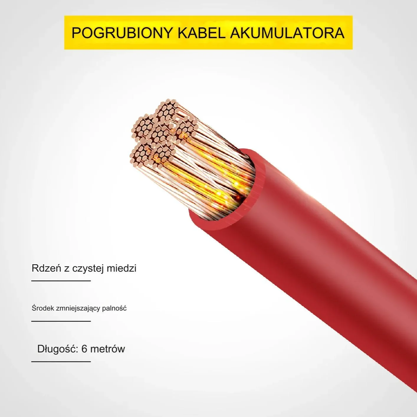 Separator akumulatorów zestaw izolatora baterii 5m 12 V - obrazek 5