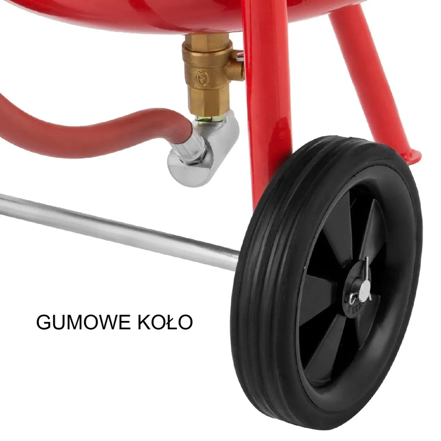 Piaskarka syfonowa moblina na kółkach 40l - obrazek 3