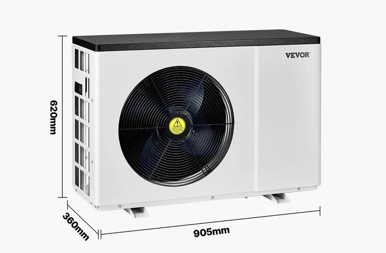 Pompa ciepła basenowa energooszczędna 1,5–7,1 kW inwerter do basenu - obrazek 2