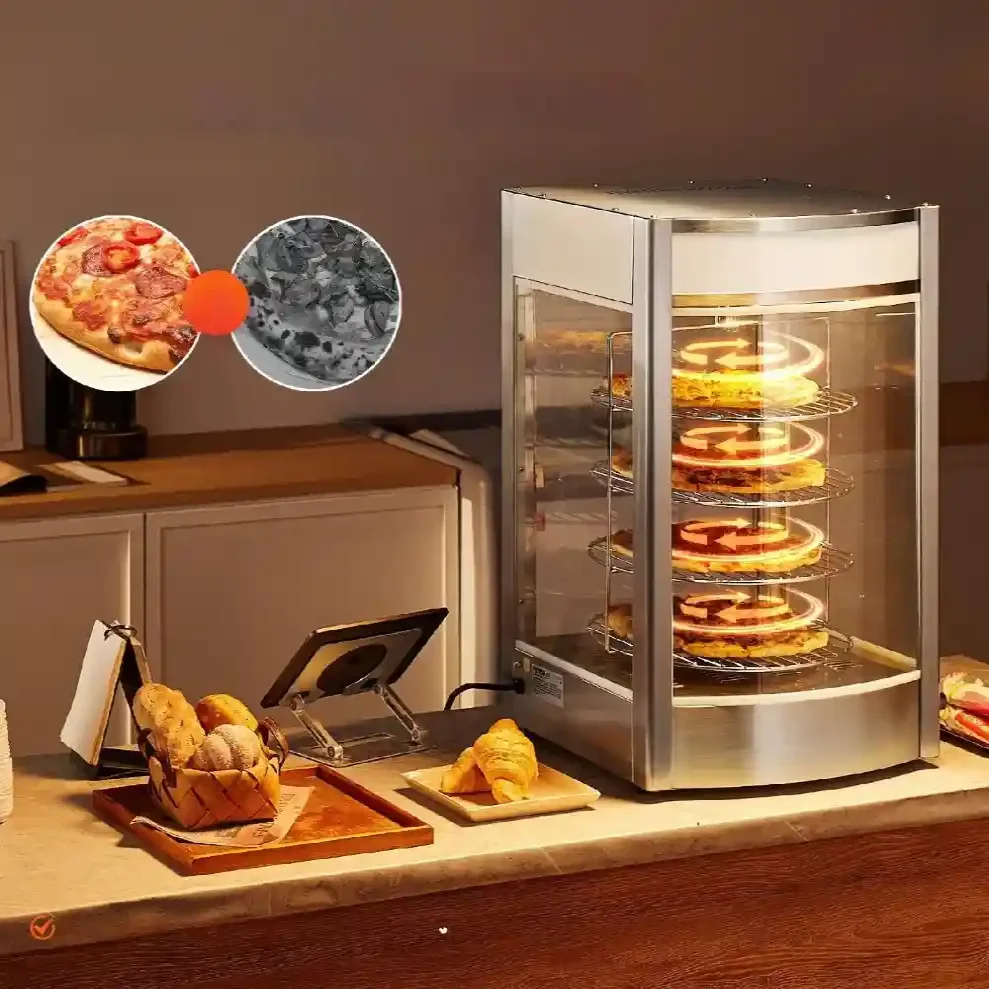 Witryna grzewcza pogrzewacz do żywności 4-poziomy 800W - obrazek 5