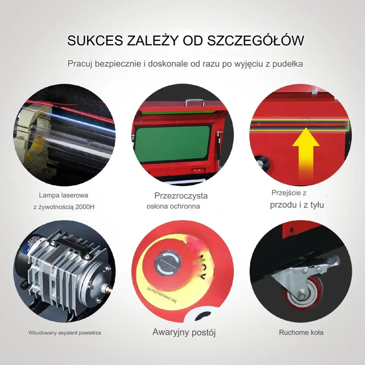 Grawerka laserowa wycinarka laserowa 50W 300x500 mm - obrazek 5