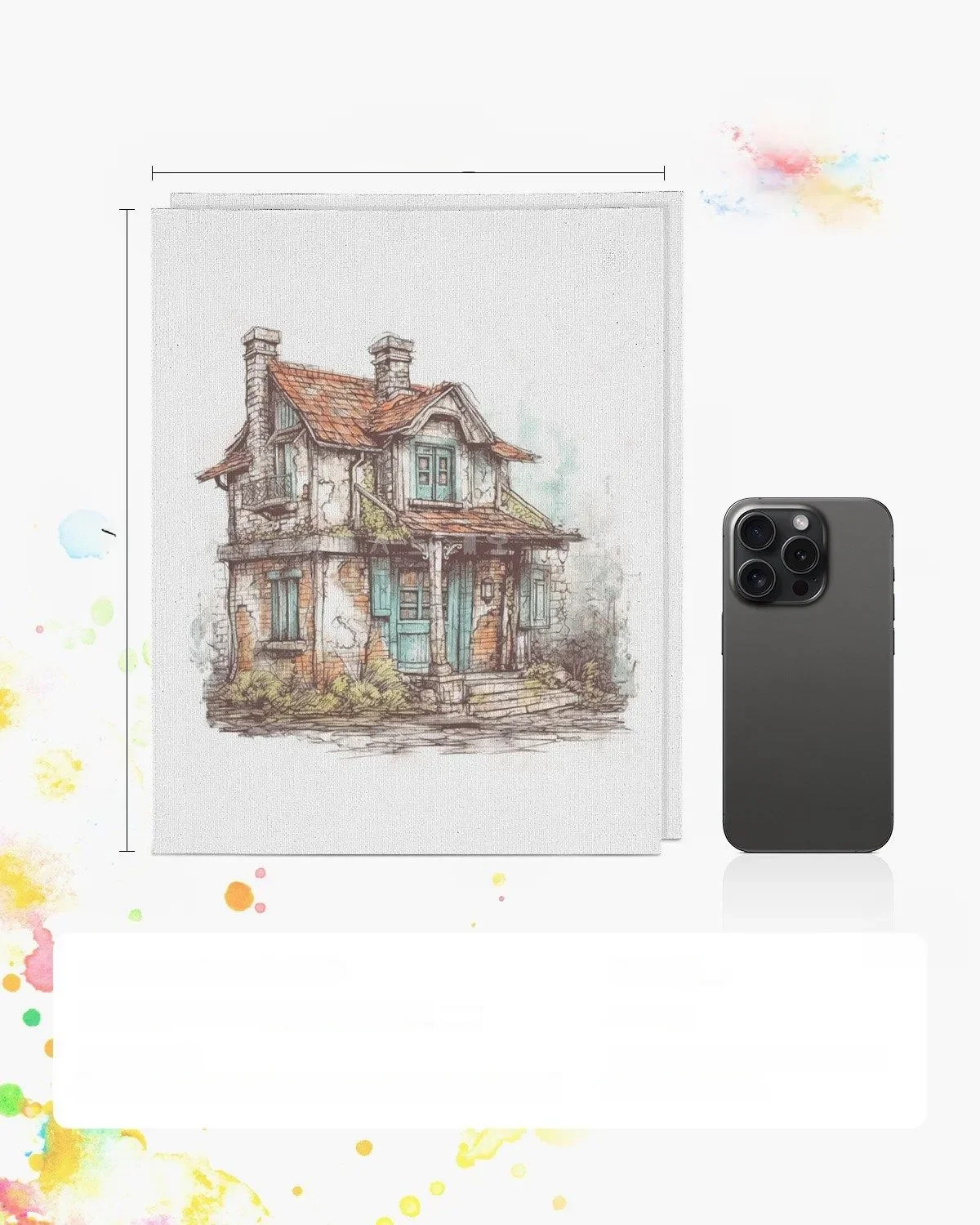 Płótna Malarskie - Zestaw 60 szt. 20x25 cm - obrazek 2