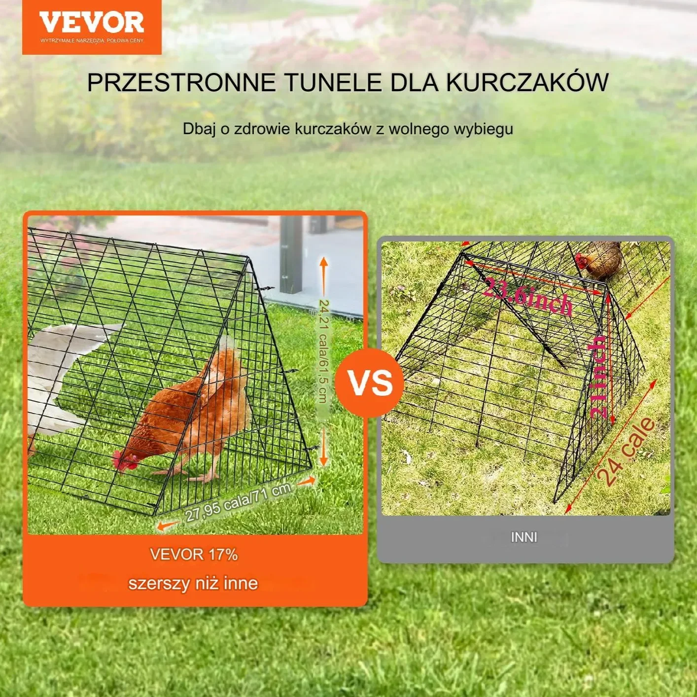 Klatka Tunel Wybieg dla Kurczaków - obrazek 6