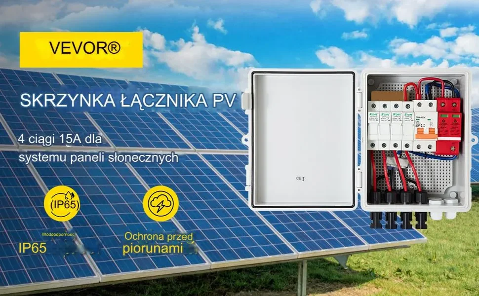 Skrzynka elektryczna rozdzielnia obudowa metalowa 4 obwody 15A - obrazek 2