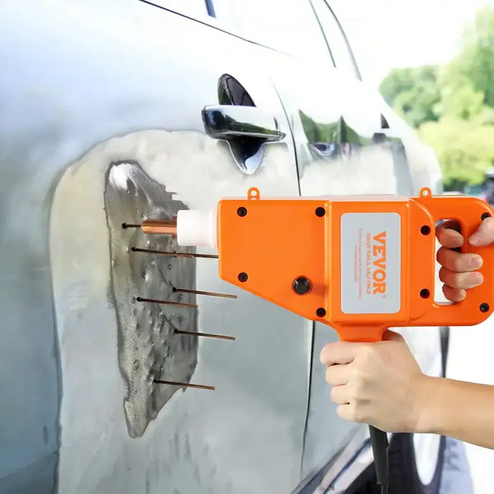 Komplet narzędzi PDR – wyciąganie i naprawa wgnieceń karoserii, blachy - obrazek 2