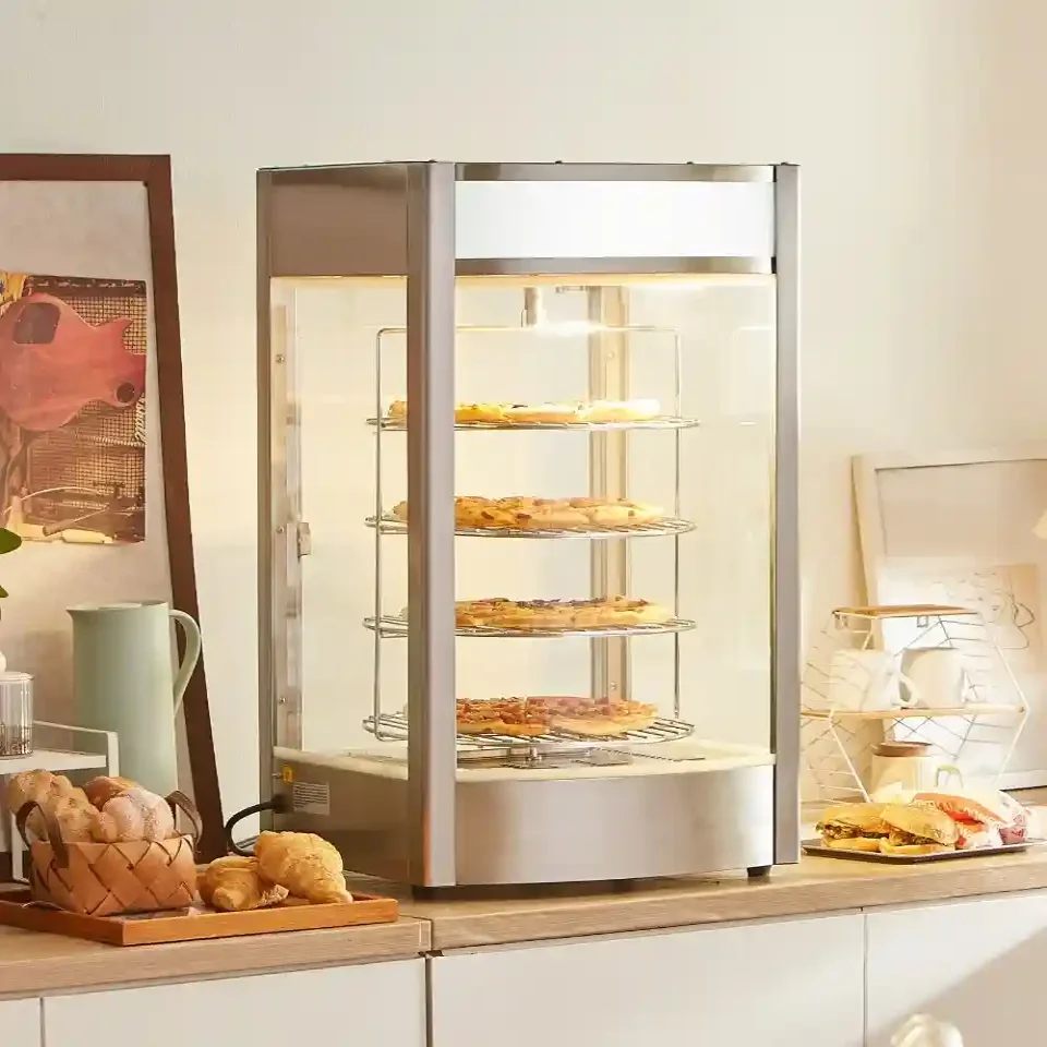 Witryna grzewcza pogrzewacz do żywności 4-poziomy 800W - obrazek 4