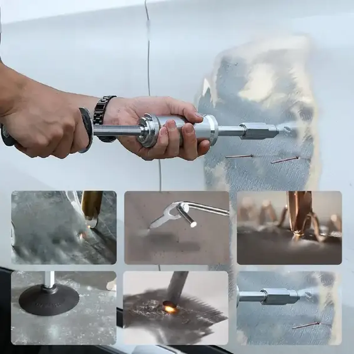 Ściągacz wgnieceń Zgrzewarka punktowa 3 kW 6 trybów - obrazek 3