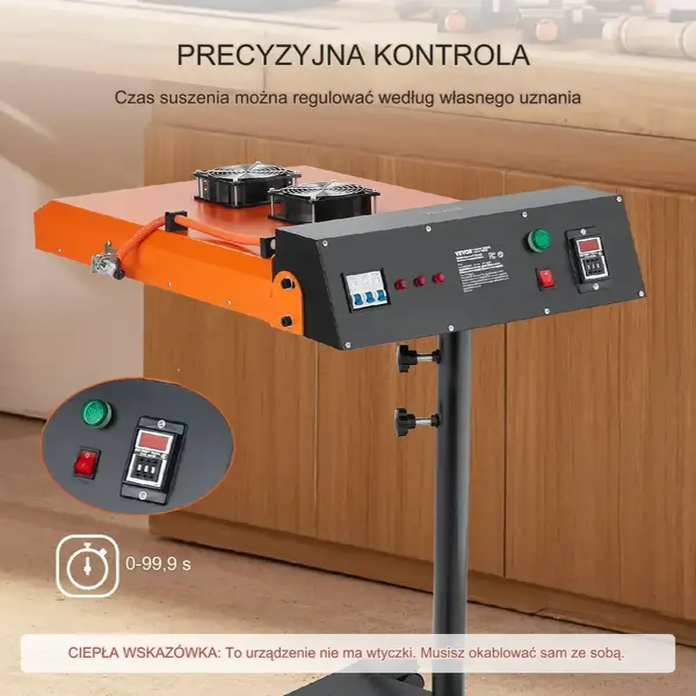 Suszarka sitodrukowa suszarka do sitodruku 6000 W - obrazek 3