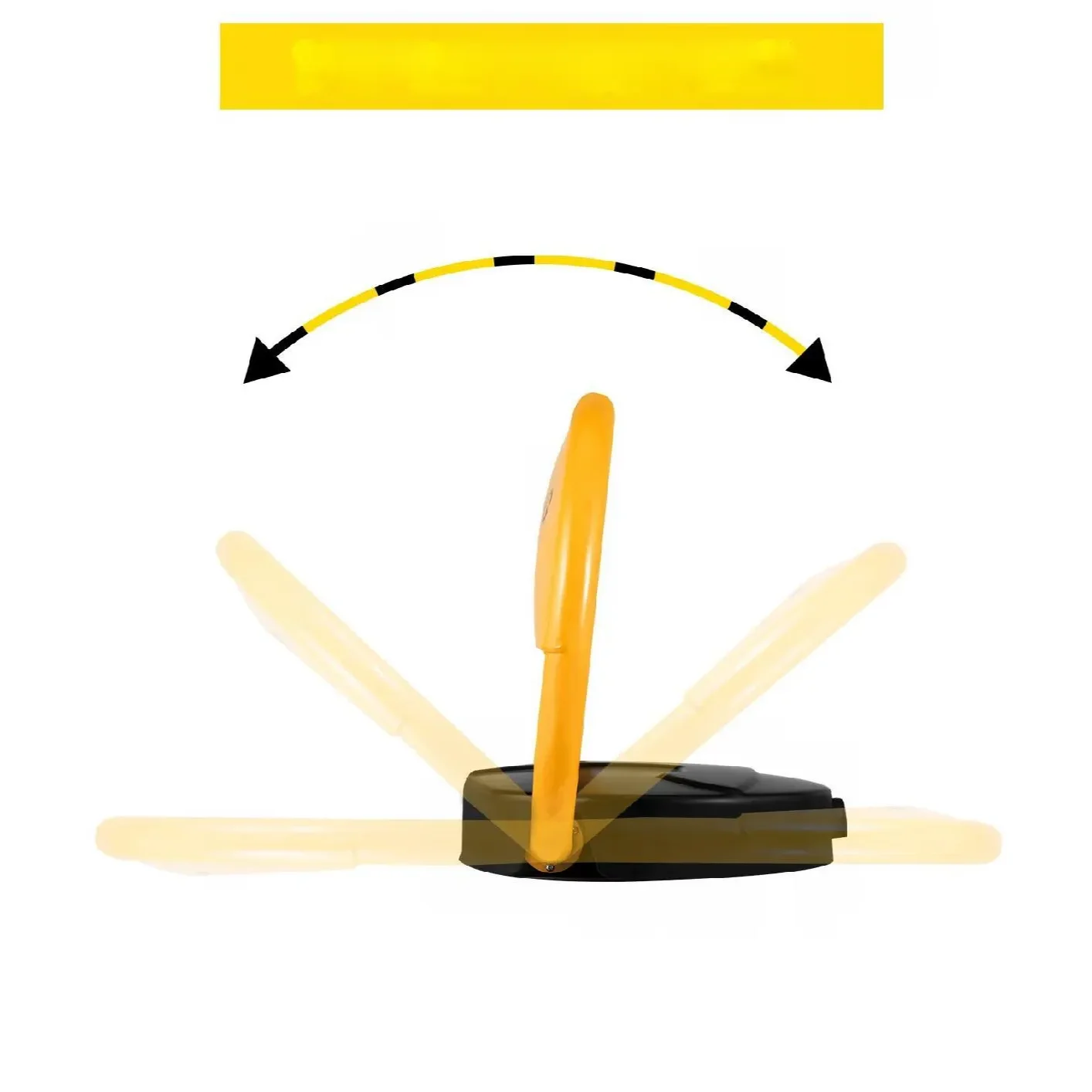 Blokada Parkingowa Miejsca Parkingowego na pilot Składana Słupek Parkingowy - obrazek 2