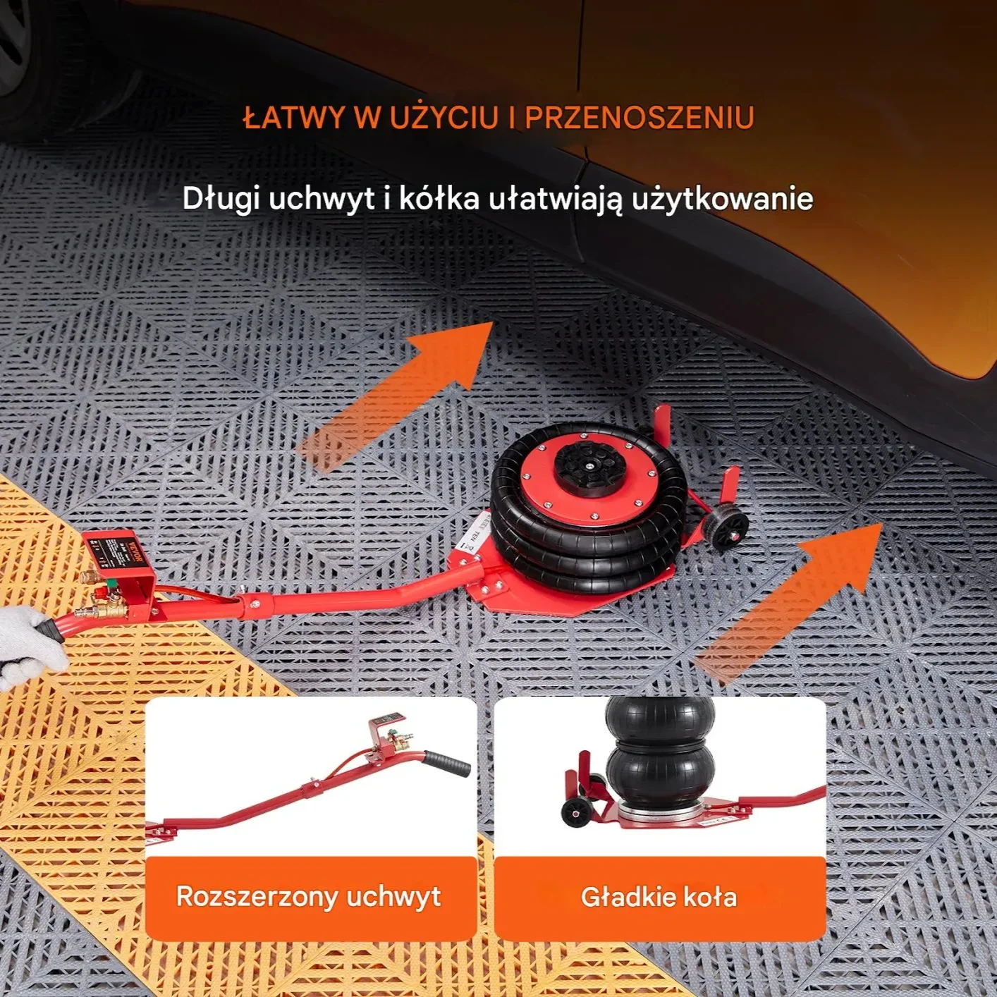 Podnośnik pneumatyczny 3T