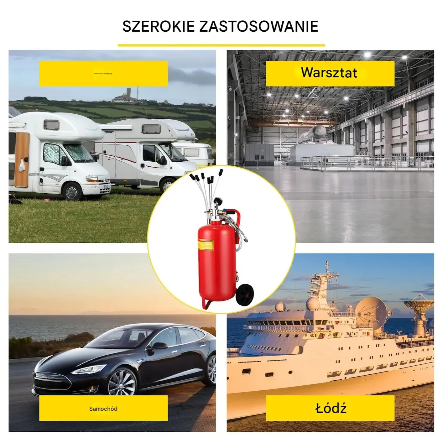 Pompa do oleju 22,7L pneumatyczna garażowa do przepompowywania płynów - obrazek 6