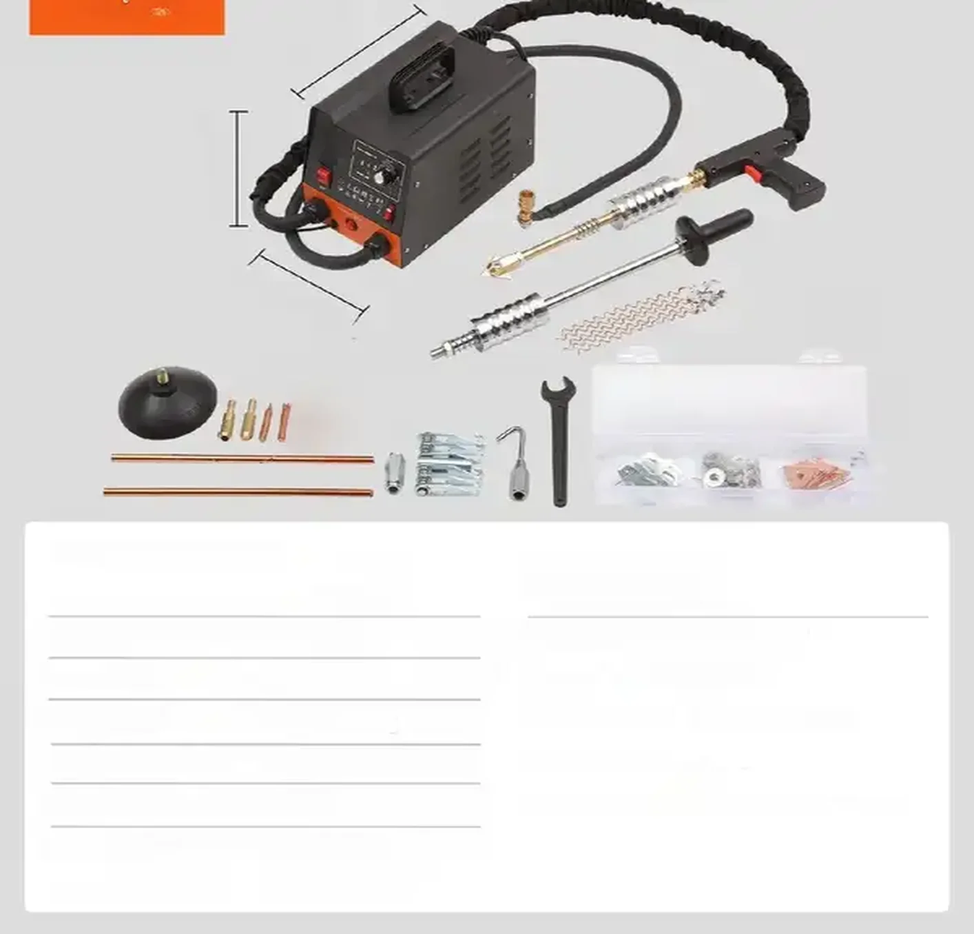 Ściągacz wgnieceń Zgrzewarka punktowa 3 kW 6 trybów - obrazek 4