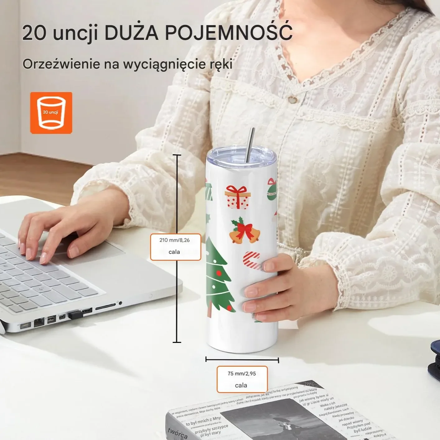 24 Kubki do Sublimacji ze Stali Nierdzewnej - obrazek 4