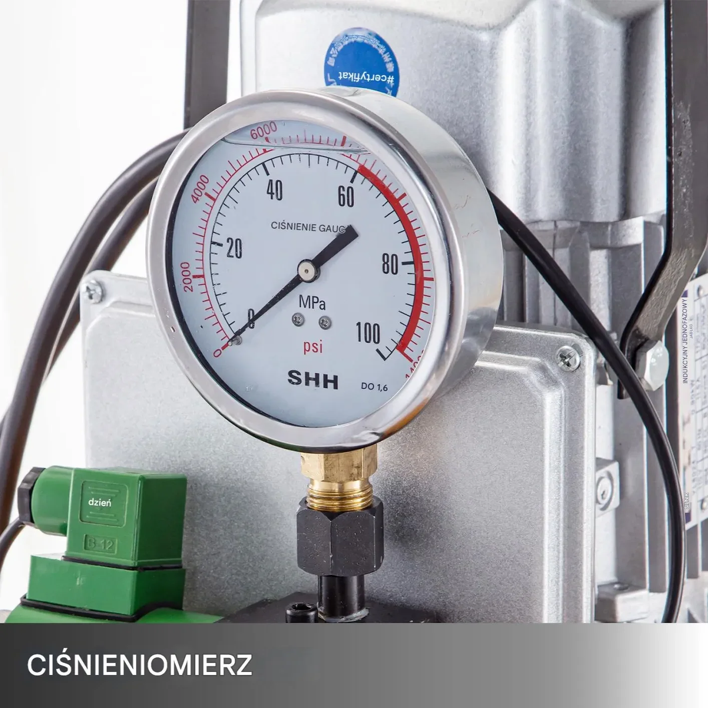 Pompa hydrauliczna elektryczna 750 W - obrazek 4