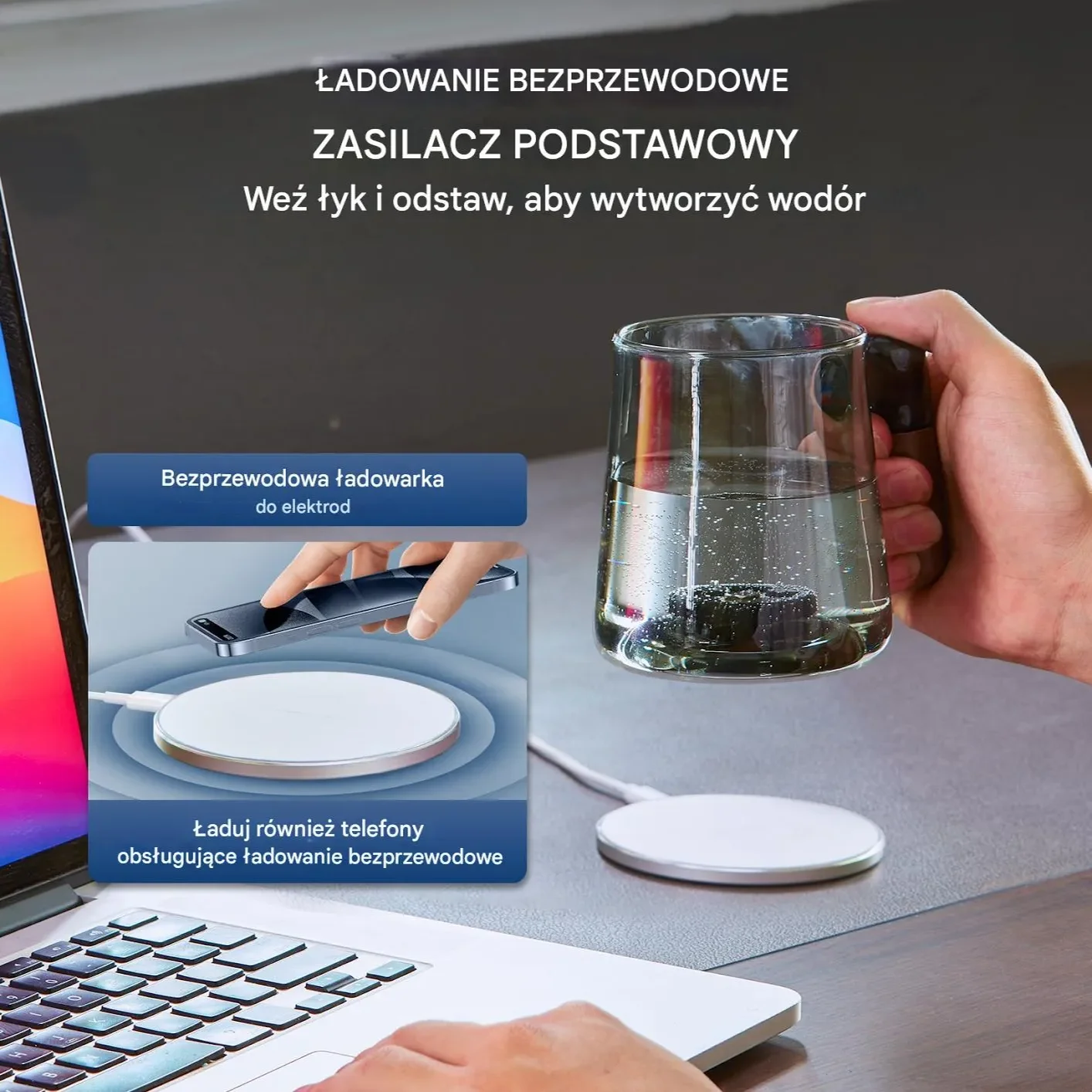 Generator Wody Wodorowej Kubek – 400 ml - obrazek 2