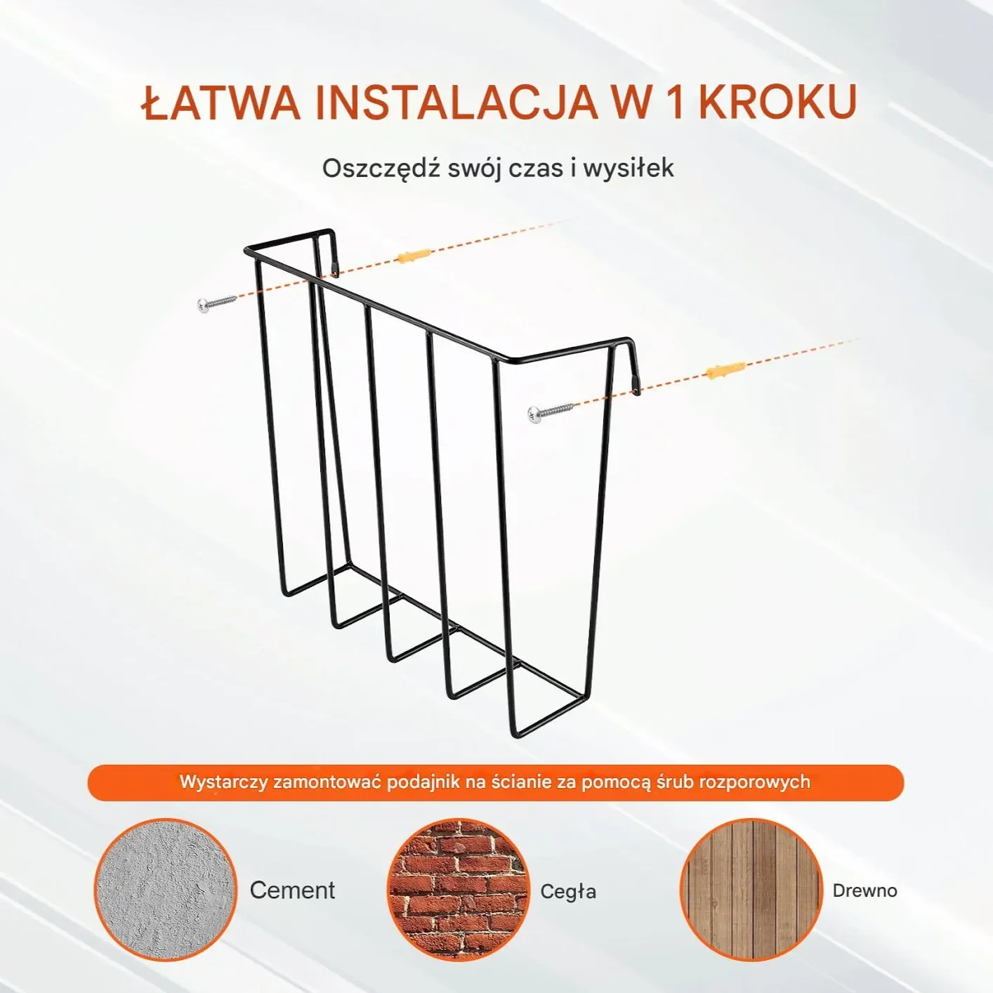 Ścienne Karmidło na Siano – 90 litrów dla Koni i Kóz - obrazek 5