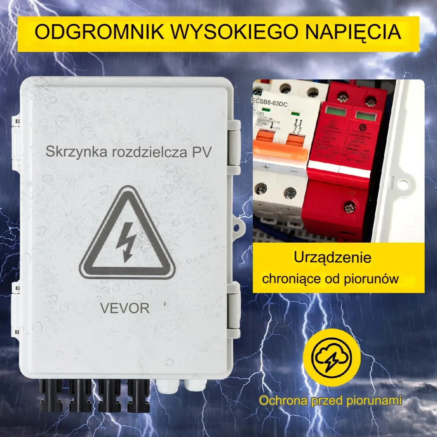 Skrzynka elektryczna rozdzielnia obudowa metalowa 4 obwody 15A