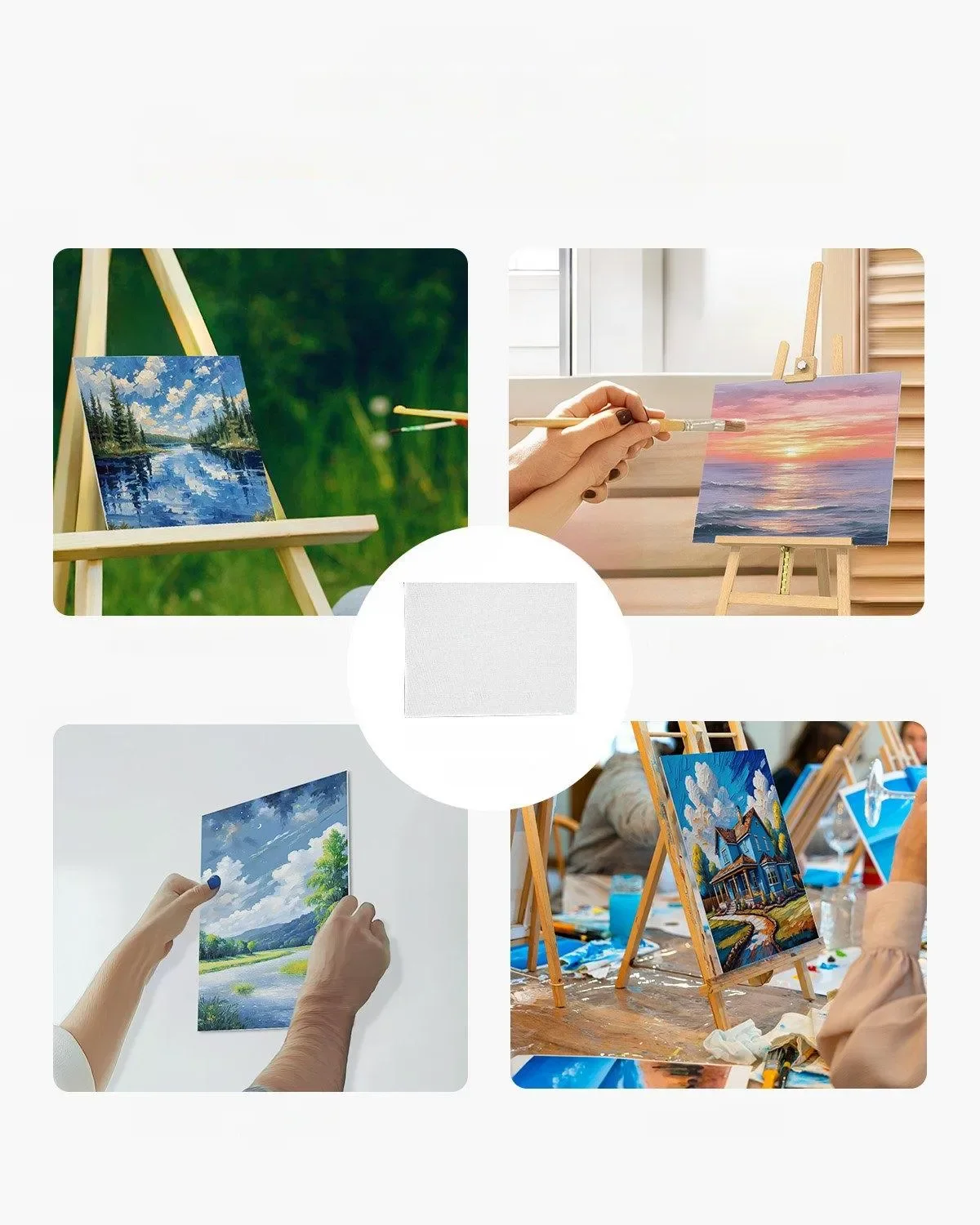 Płótna Malarskie - Zestaw 60 szt. 20x25 cm - obrazek 4