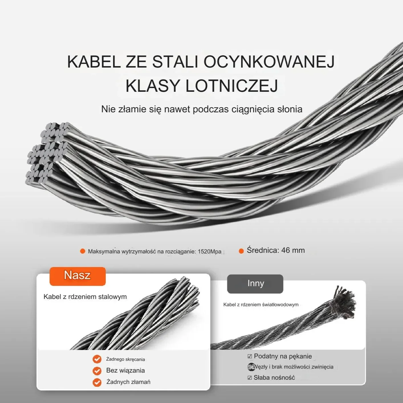 2 w-1 Przenośna Wciągarka Elektryczna 500 kg Przewodowy Pilot - obrazek 2