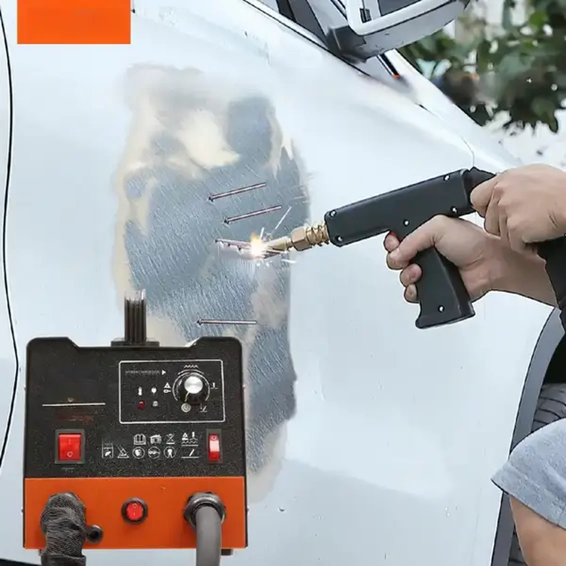 Ściągacz wgnieceń Zgrzewarka punktowa 3 kW 6 trybów - obrazek 6