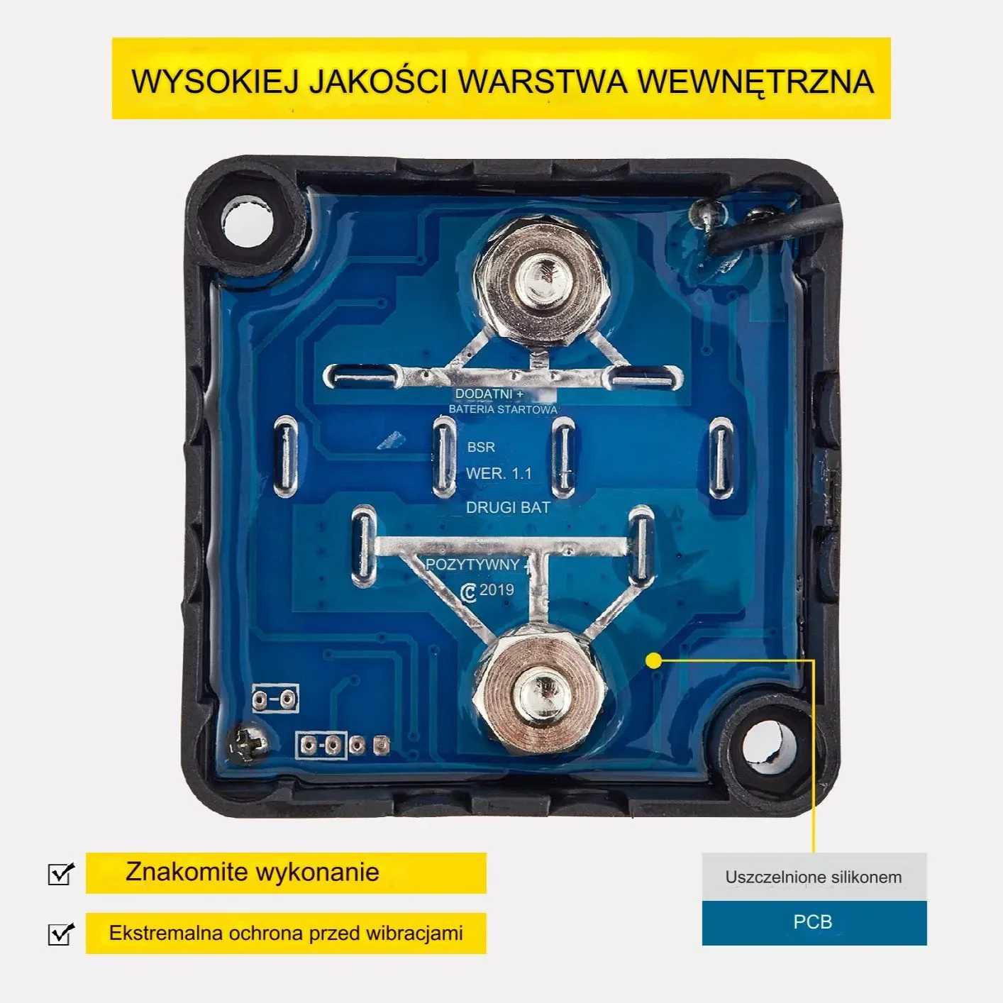 Separator akumulatorów zestaw izolatora baterii 5m 12 V - obrazek 6