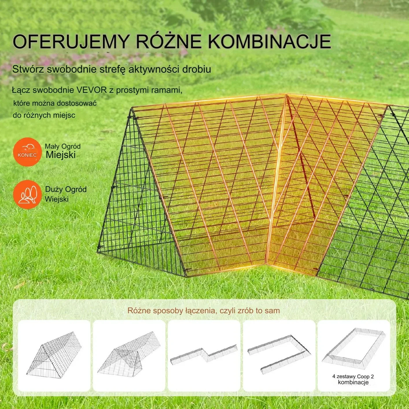 Klatka Tunel Wybieg dla Kurczaków - obrazek 5