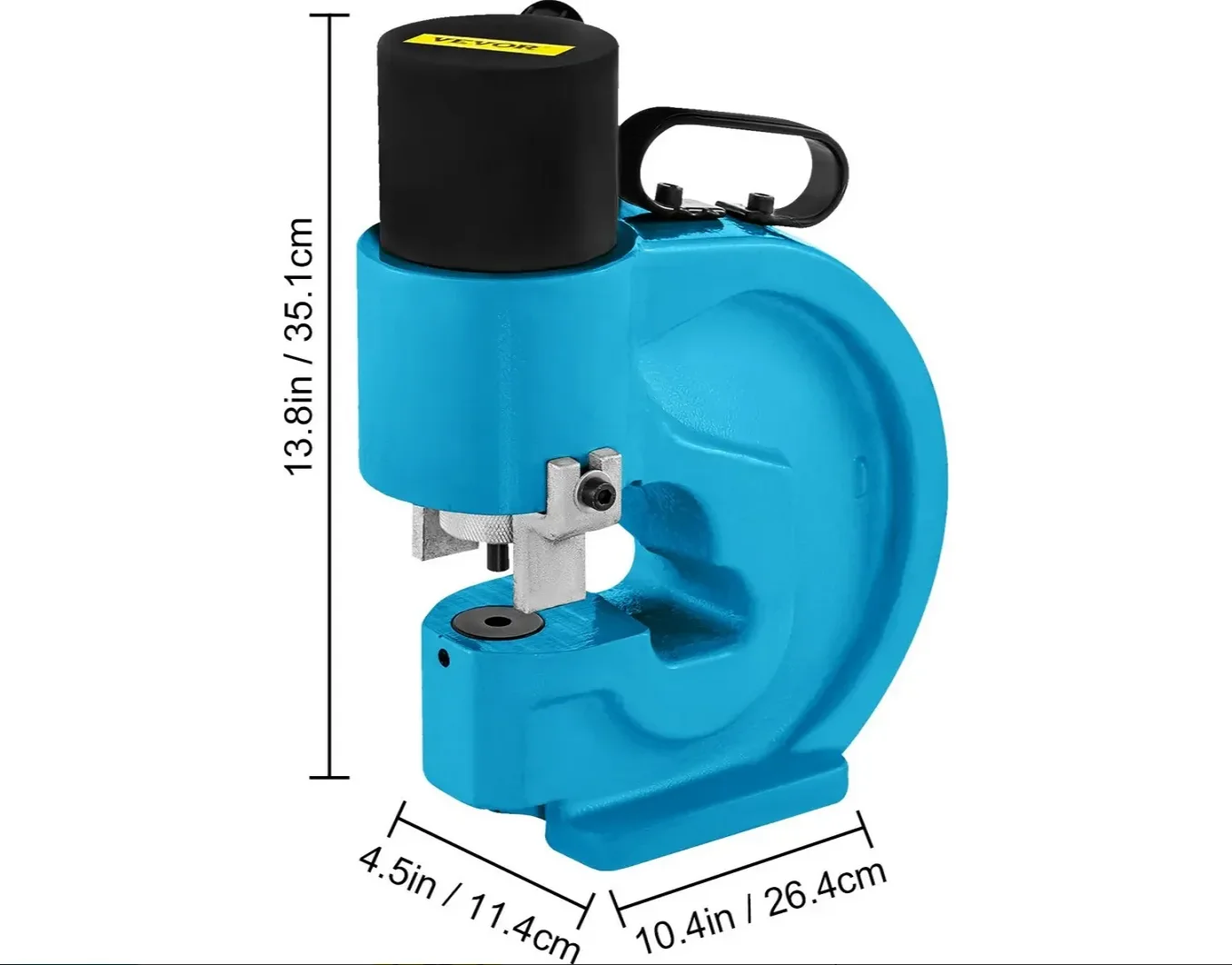Hydrauliczny dziurkacz wycinak do szyn 35T CH-70 – pompa elektryczna