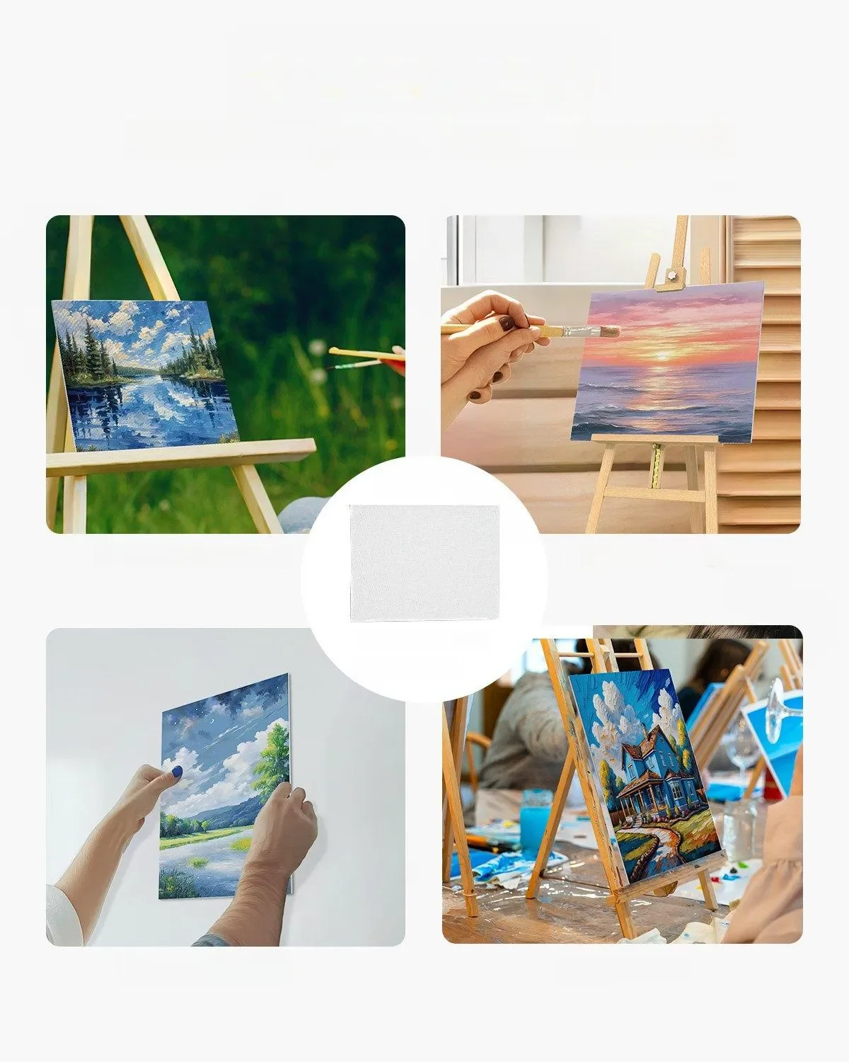 Płótna Malarskie - Zestaw 48 szt. 28x35 cm - obrazek 2