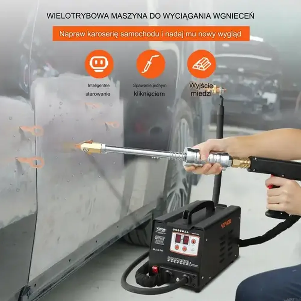 Ściągacz wgnieceń Zgrzewarka punktowa 3 kW - obrazek 2