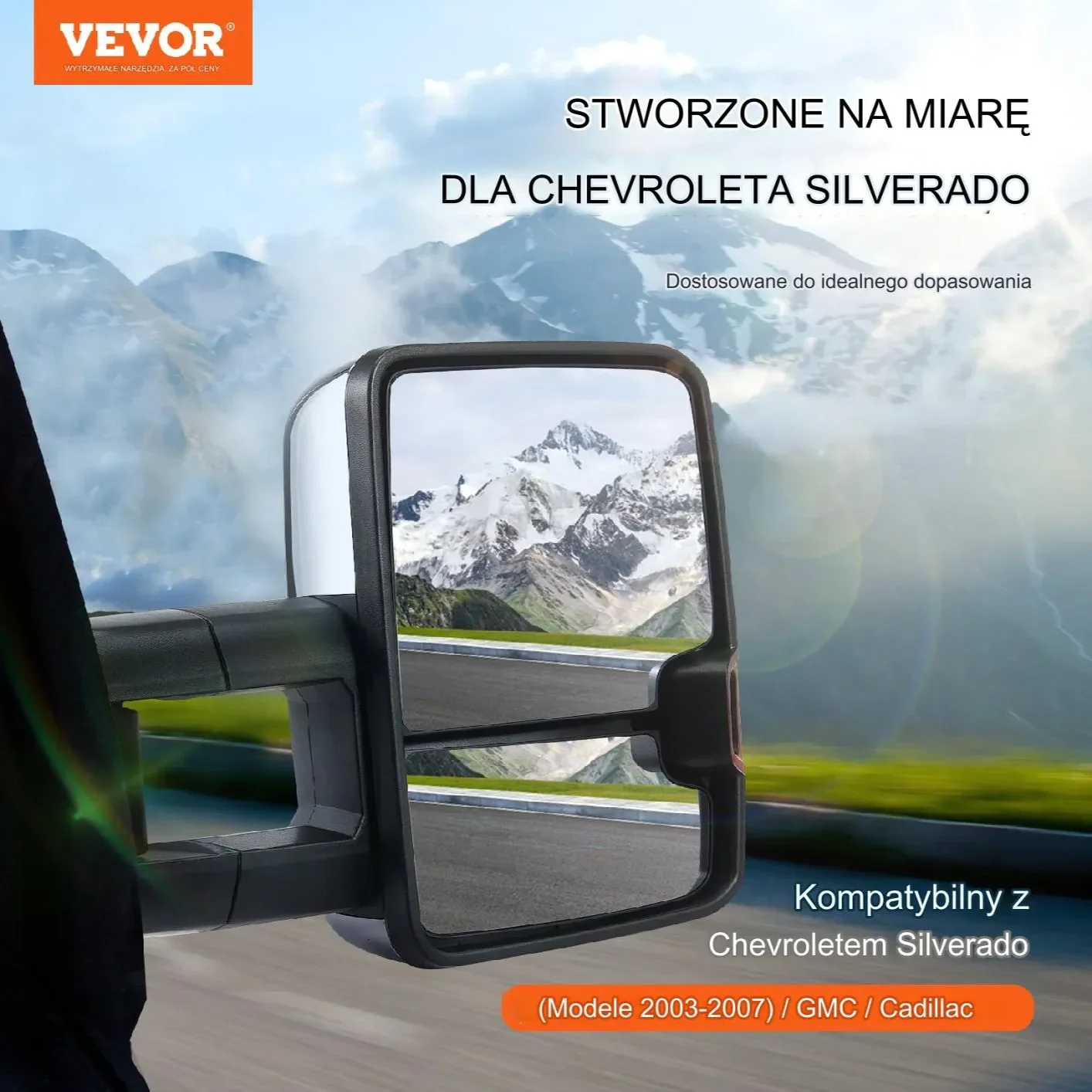 Podgrzewane Lusterka Holownicze do Chevrolet Silverado (2003-2007) - obrazek 6