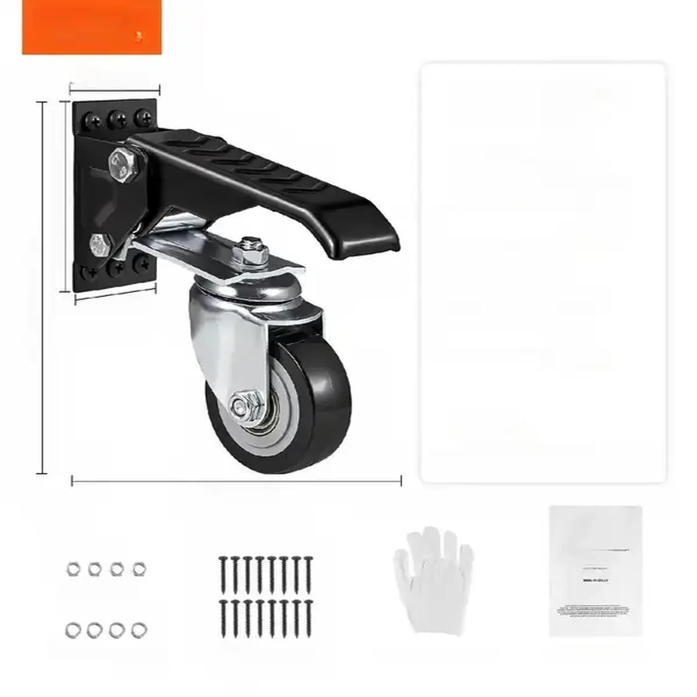 KÓŁKA OBROTOWE MEBLOWE ZESTAW JEZDNY KÓŁ 4 SZTUKI - obrazek 3