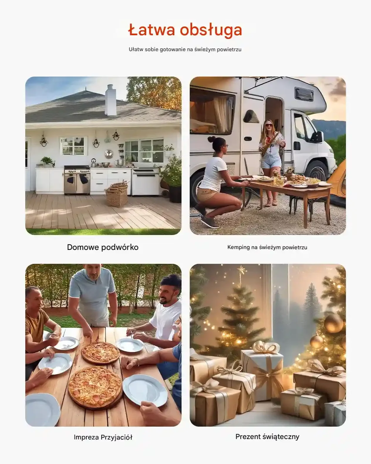 Piec do pizzy 30,5 cm pelletowy, stalowy, termometr – ogrodowy przenośny - obrazek 6