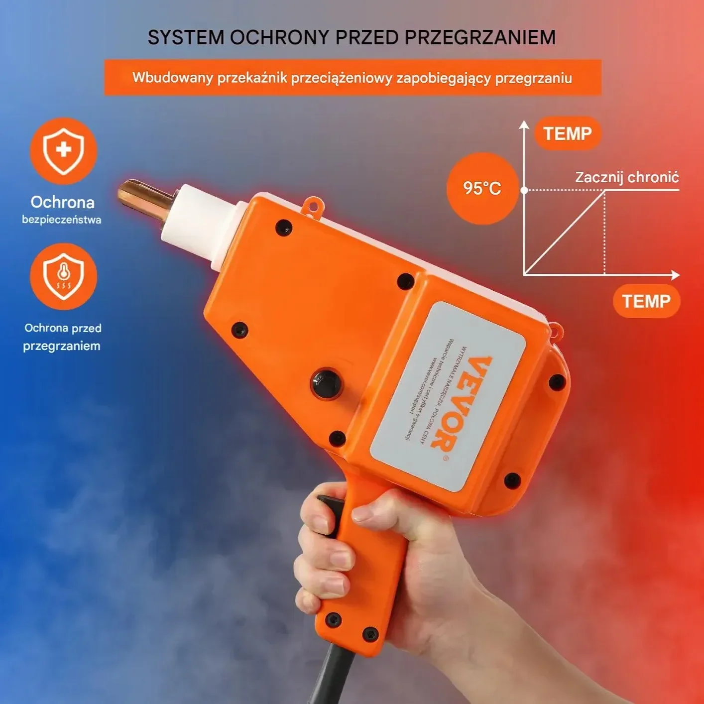 Zestaw do naprawy wgnieceń karoserii 800VA zgrzewarka punktowa warsztatowa - obrazek 4