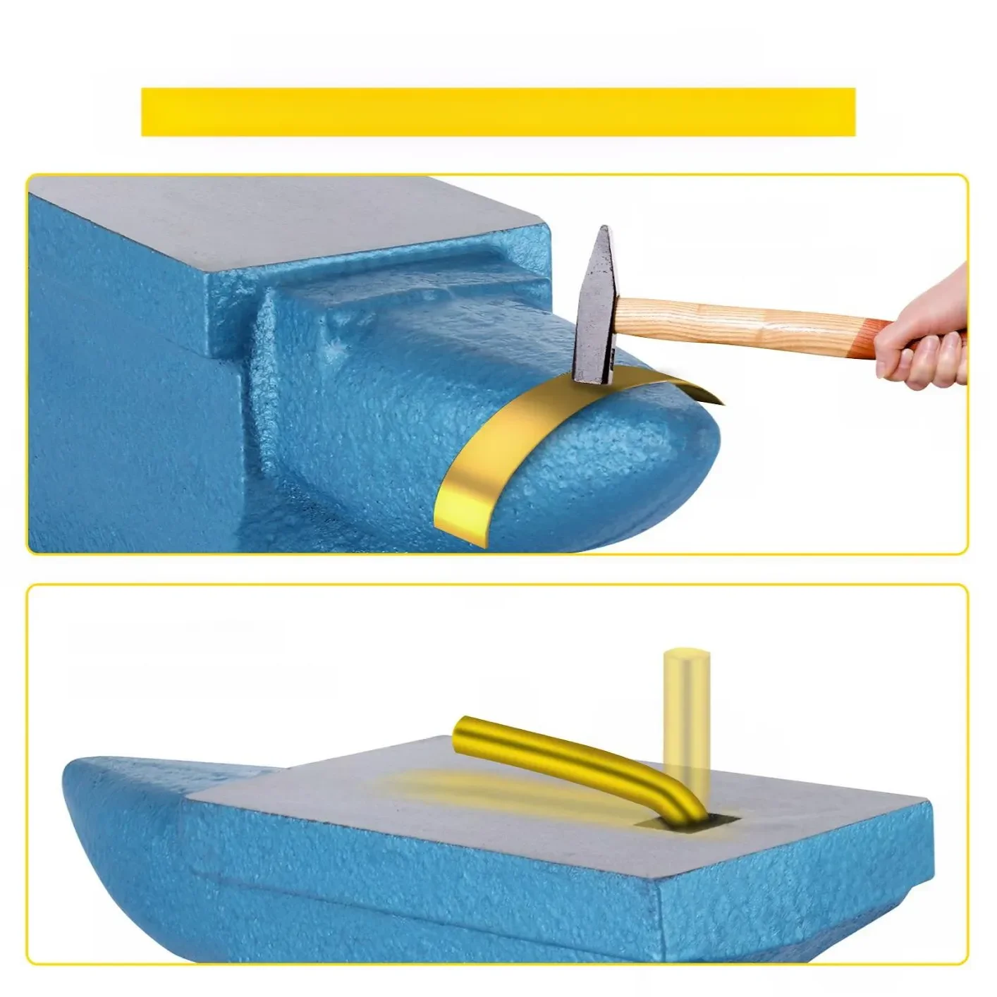 Kowadło żeliwne 25 kg – 360 x 105 x 165 mm - obrazek 4