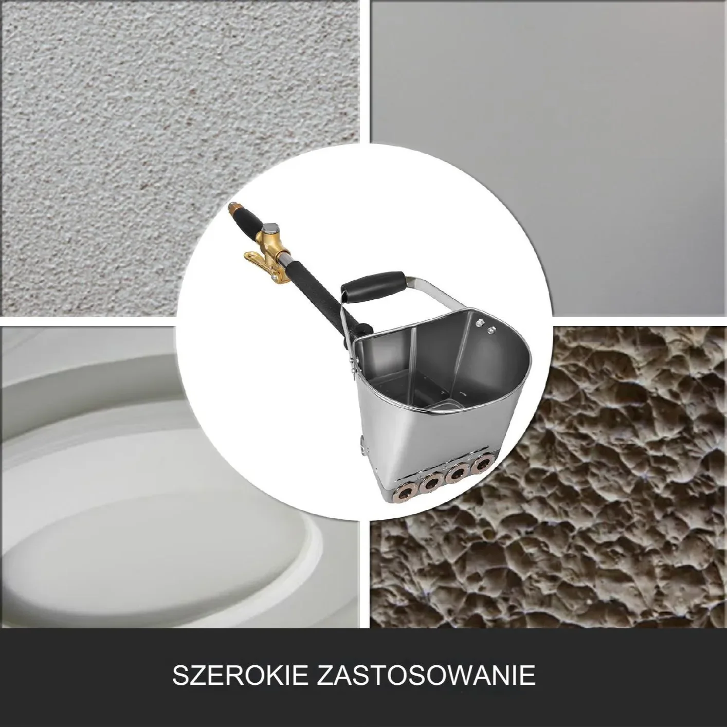 Tynkownica pneumatyczna tynkarka do sufitów zapraw - obrazek 5