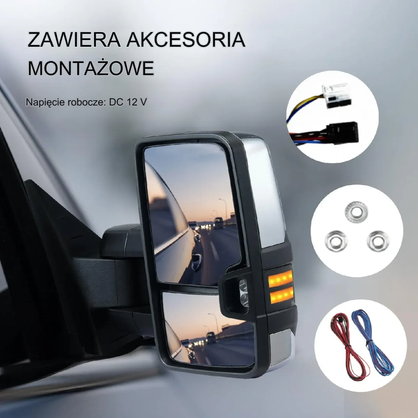 Podgrzewane Lusterka Holownicze do Chevrolet Silverado (2003-2007) - obrazek 4