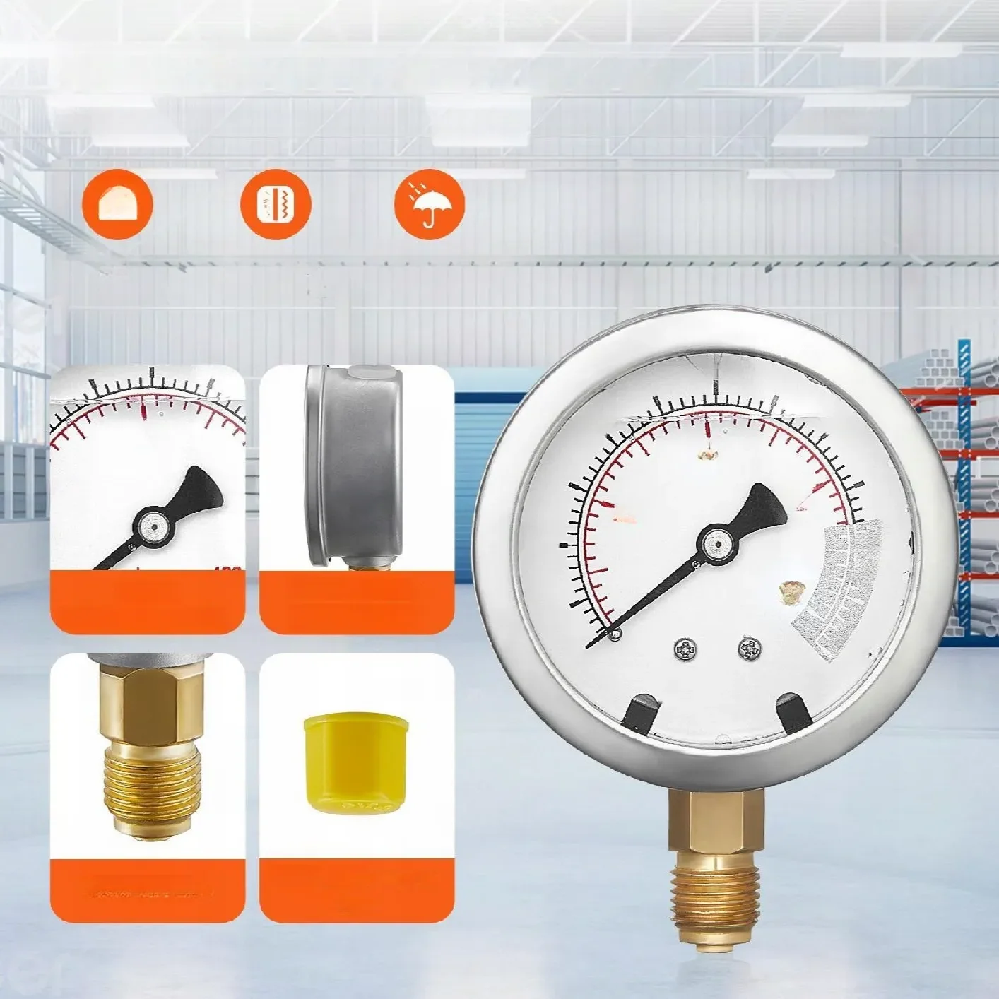 Zestaw do pomiaru ciśnienia hydraulicznego 13 złączy - obrazek 5