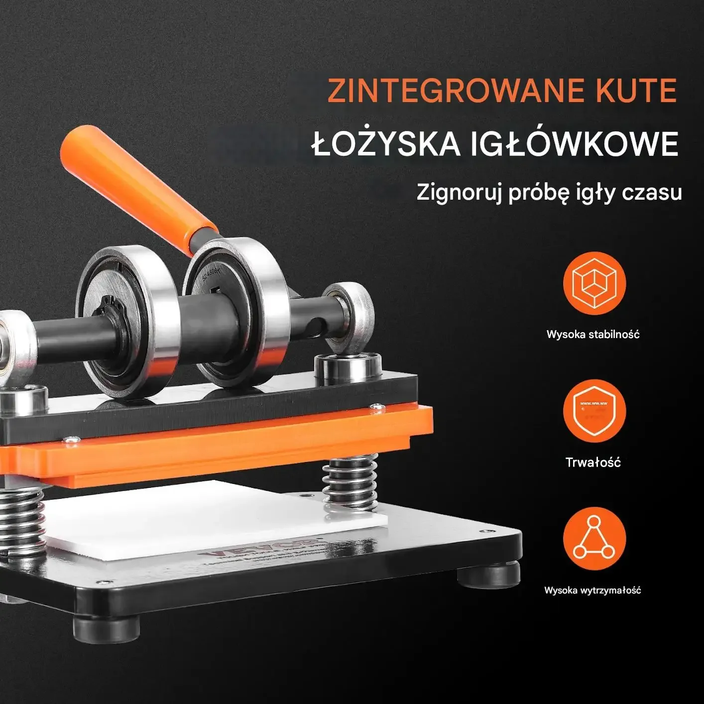 Maszyna do cięcia skóry ręczna 18x10 cm 1,2 cm skok do DIY i rzemiosła - obrazek 5